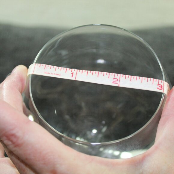 Lenox Tuscany Classics Crystal Burgundy 9.25\